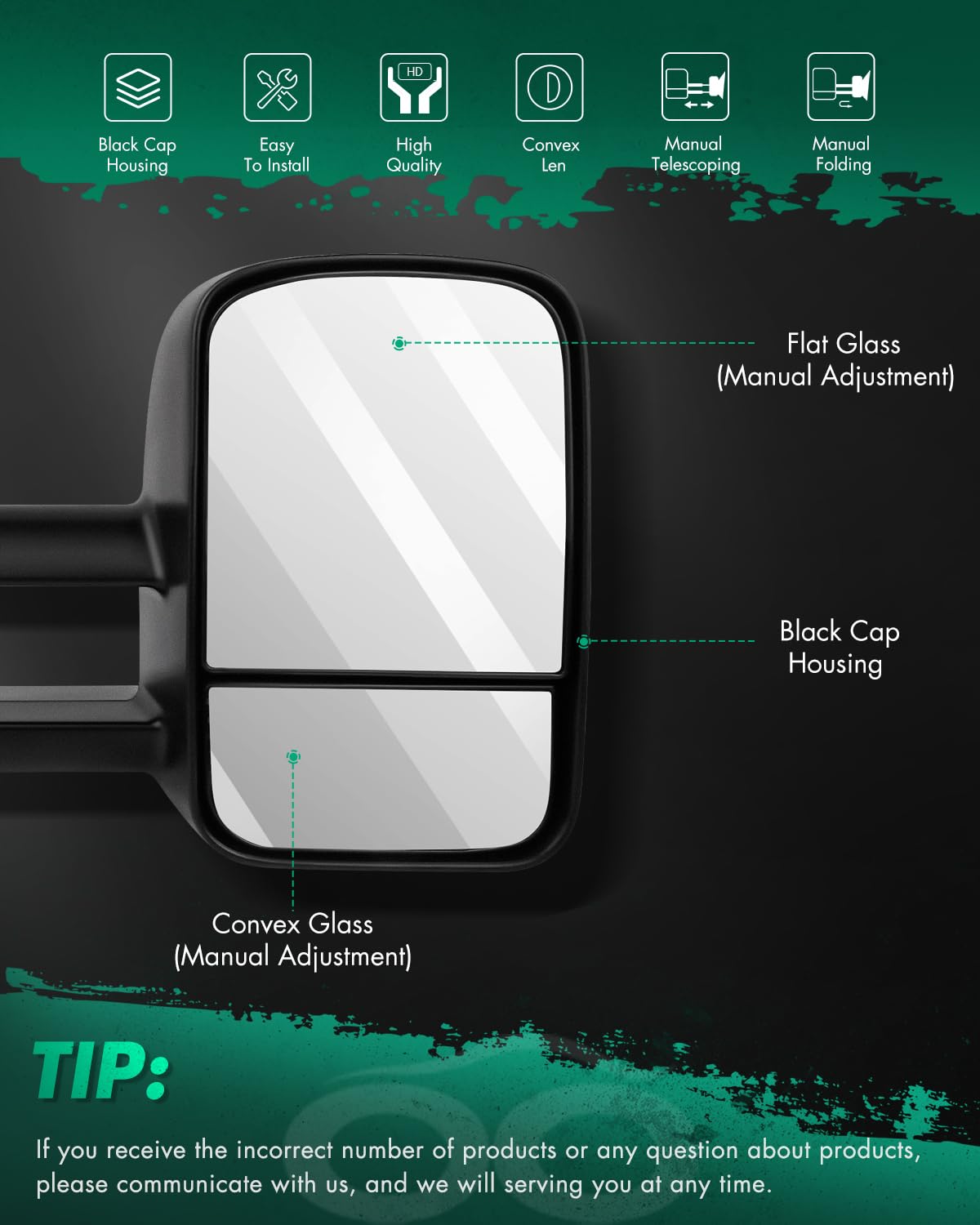 SCITOO closeup of two-lens glass demonstrating wide visibility benefit