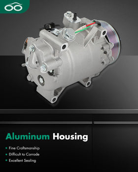 SCITOO clutch detail image highlighting clutch assembly for secure compressor engagement and quieter operation