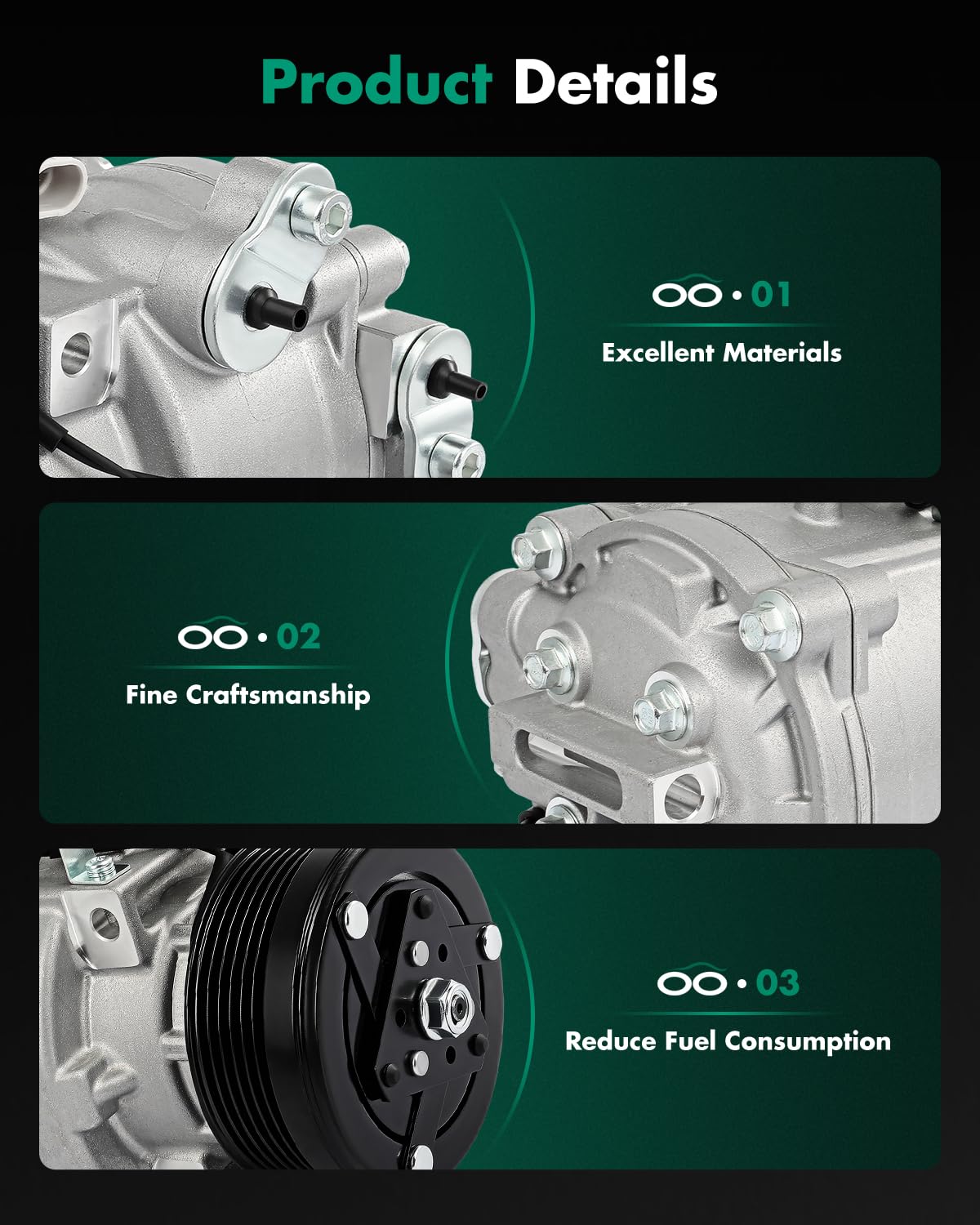 SCITOO compressor in hand for scale demonstrating compact, lightweight benefit