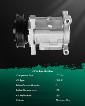SCITOO compressor label and OE numbers aiding accurate part matching