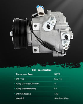 SCITOO spec label close-up showing OE numbers for easy verification
