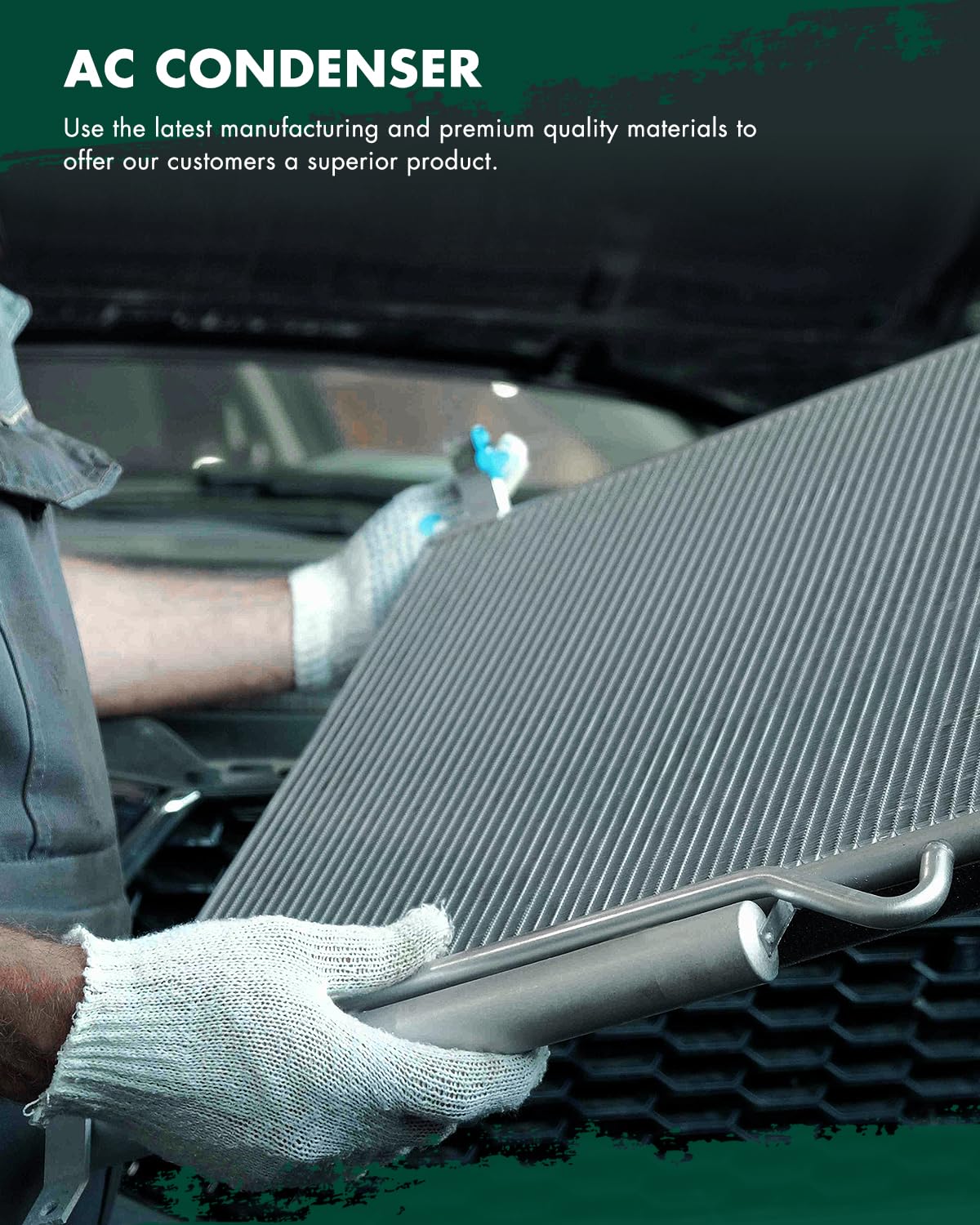 SCITOO condenser receiver dryer detail for moisture protection
