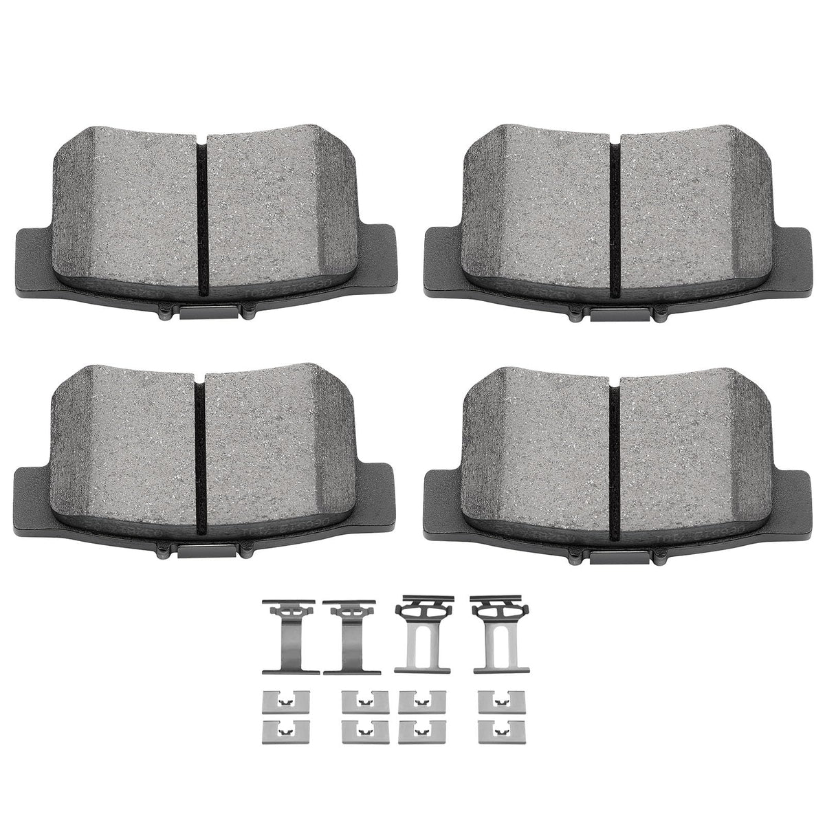 SCITOO D537 front packaging showing new rear pads and benefits