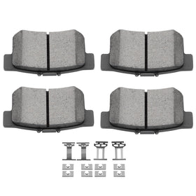 SCITOO D537 front packaging showing new rear pads and benefits
