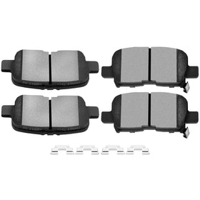 SCITOO D865 front packaging showing complete rear pad set and benefits