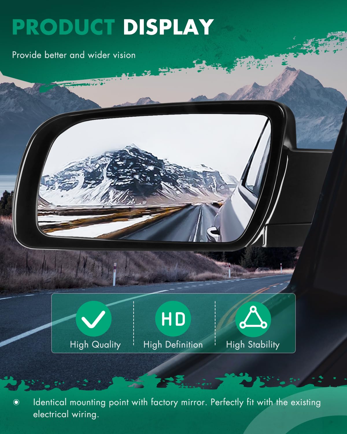 SCITOO driver side installed demonstrating accurate fit and stable mount