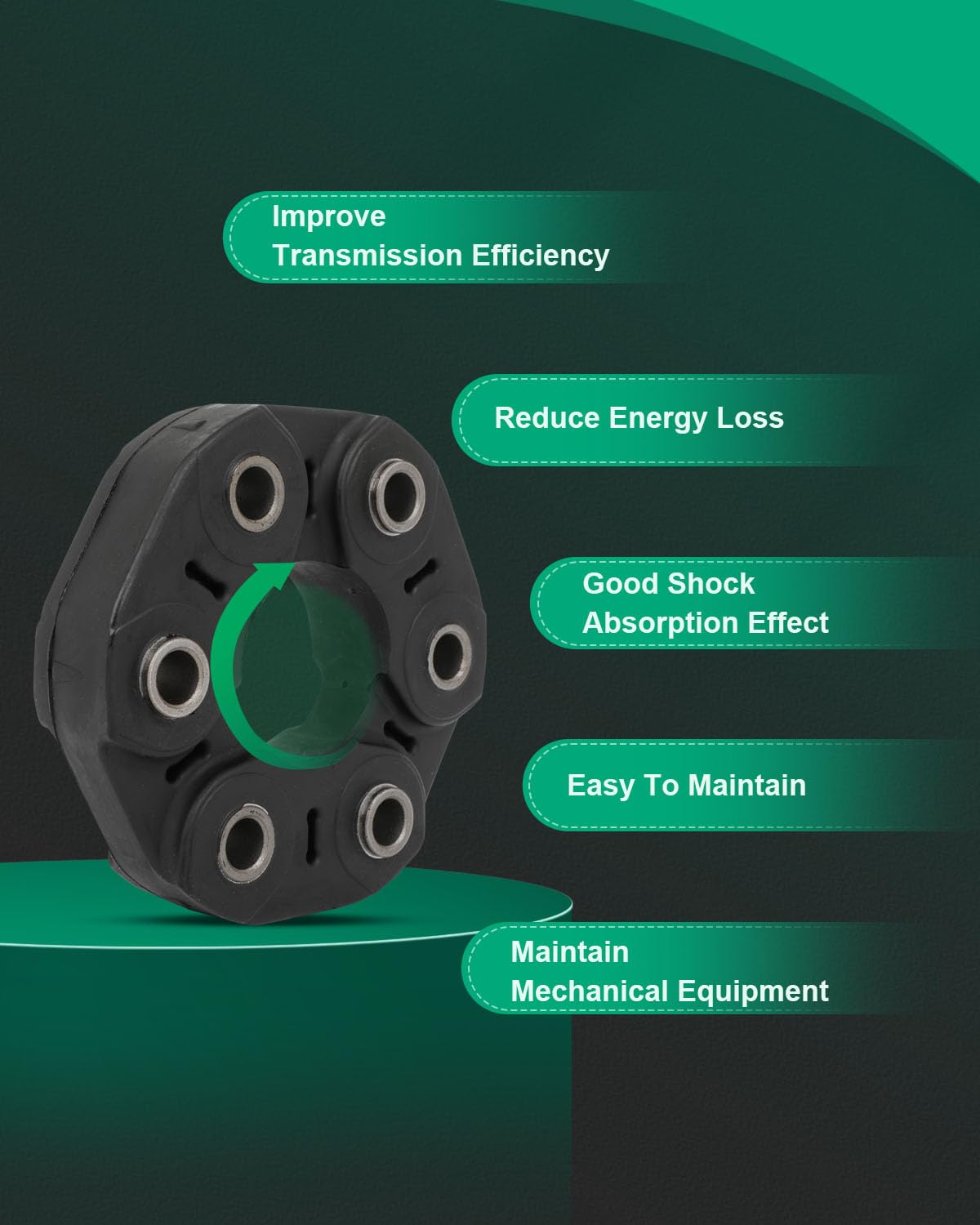 SCITOO dimensional diagram with bolt circle and hole measurements for fitment