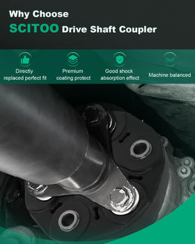 SCITOO coupler installed on Ford Transit demonstrating direct-fit replacement