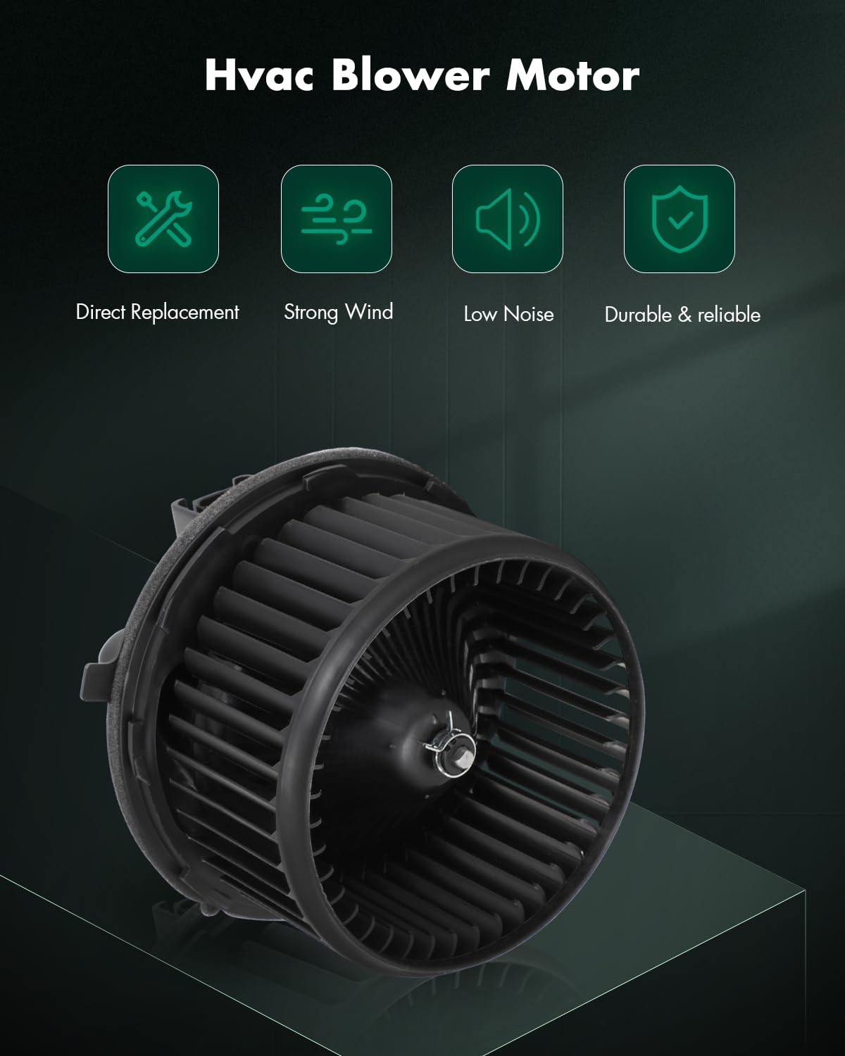 SCITOO fan cage close-up showing balanced blades for smoother airflow