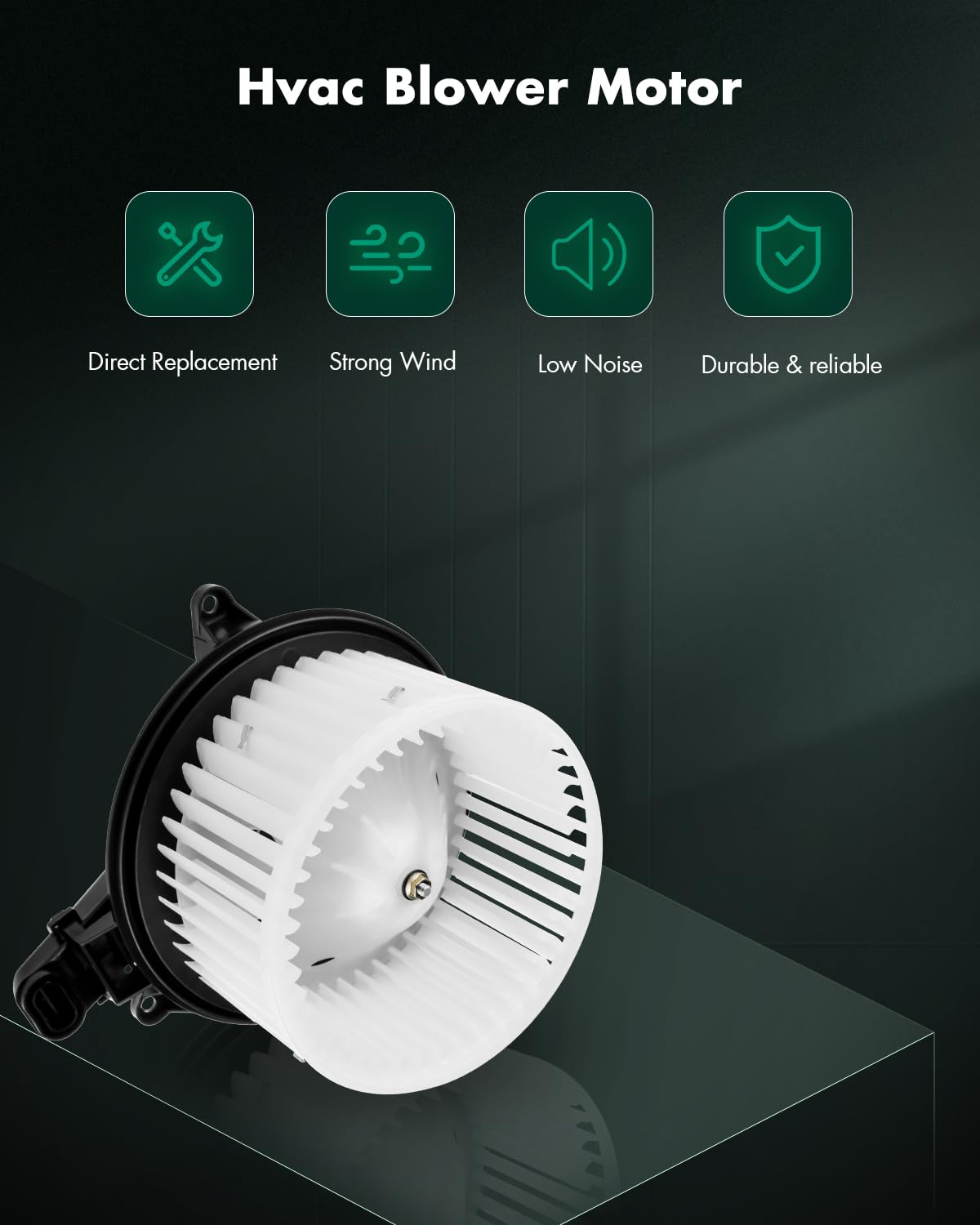 SCITOO fan cage close-up highlighting wheel blades for efficient air movement