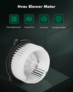SCITOO close-up of fan cage highlighting balanced wheel for quieter airflow