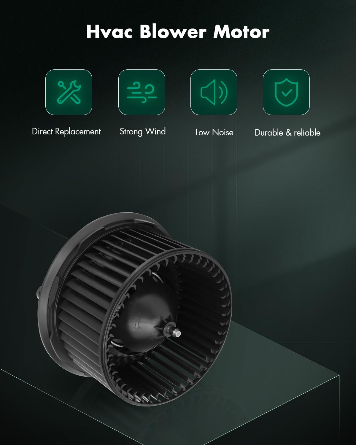 SCITOO fan cage closeup highlighting balanced blades for smoother airflow