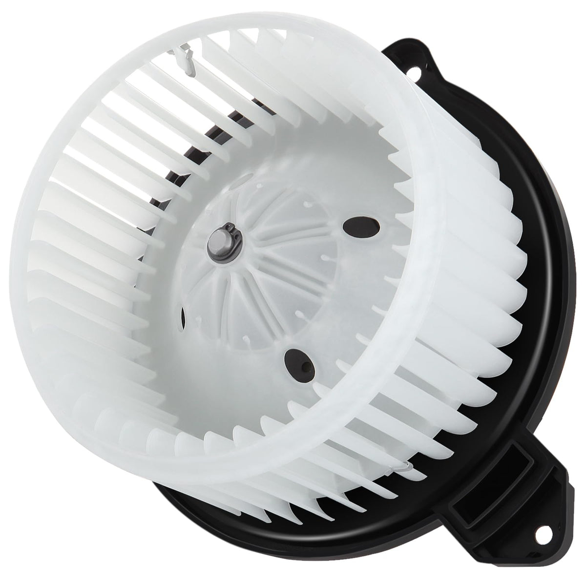SCITOO front assembly view showing full motor and fan cage, reliable airflow