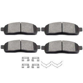 SCITOO front brake pads packaging showing kit and fitment for quick identification