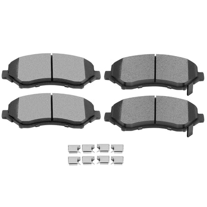 SCITOO front brake pads packaging showing kit and compatibility benefits