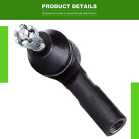 SCITOO front outer tie rod end close-up showing durable construction benefit