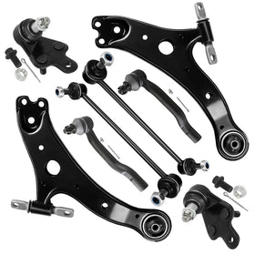 SCITOO front suspension kit packaging showing full 8-piece set, reliable replacement