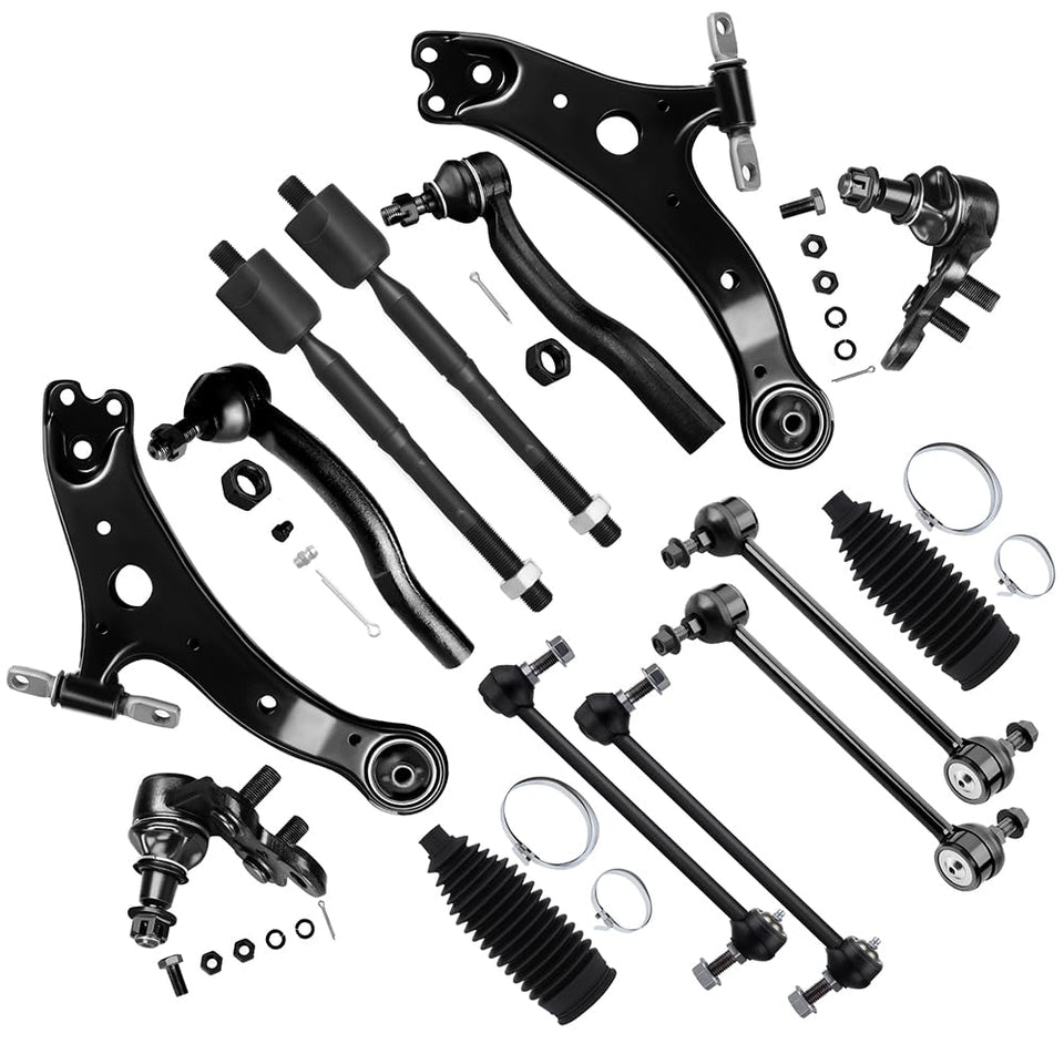 SCITOO front suspension kit packaging showing complete contents and quick fit benefit