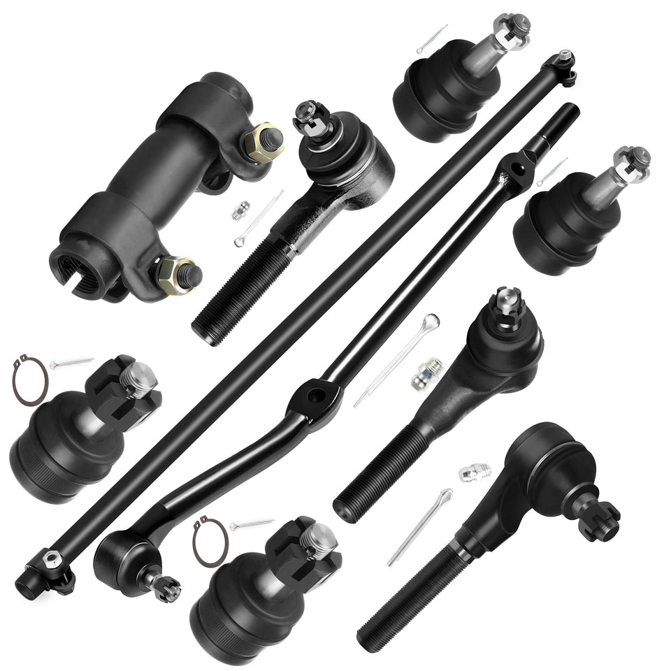 SCITOO front suspension kit packaging showing all included parts and fitment