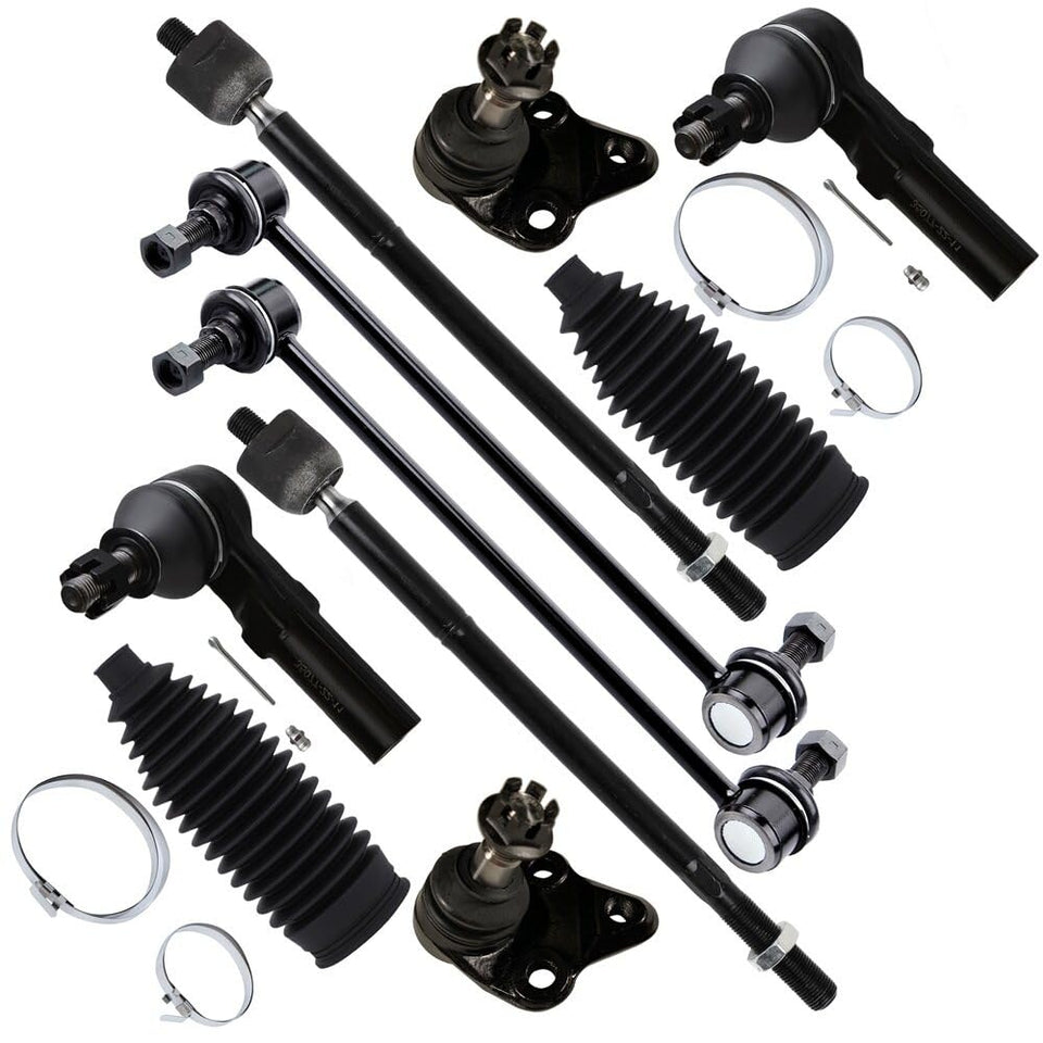 SCITOO front suspension kit packaging showing all included parts and fitment
