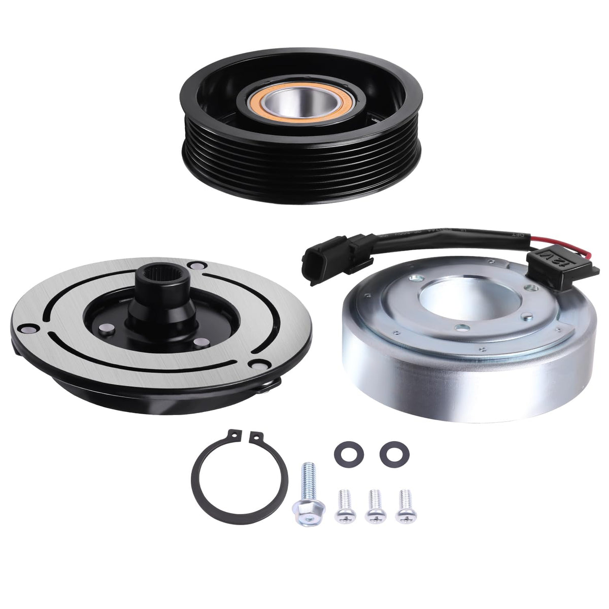 SCITOO front view clutch assembly showing complete replacement benefits