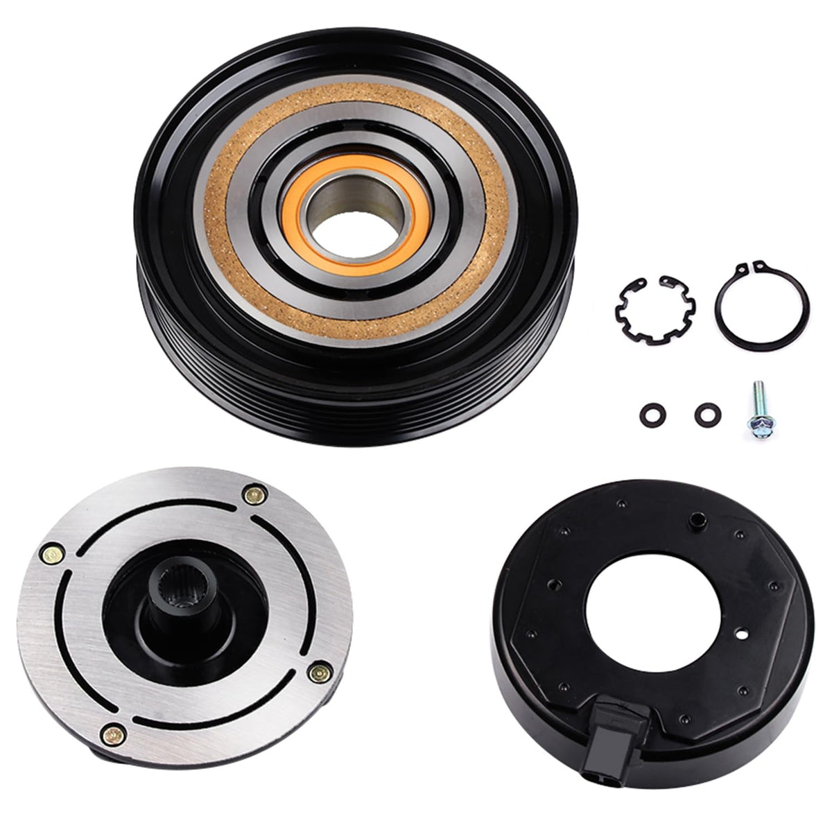 SCITOO front view of clutch assembly showing fit and finish benefit