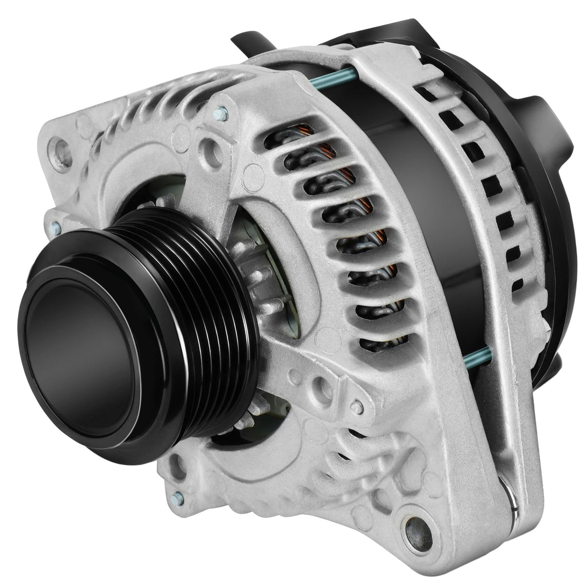 SCITOO front view alternator showing full housing and benefit reliable charging
