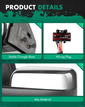 SCITOO installed on F-150 driver side showing improved towing visibility benefit