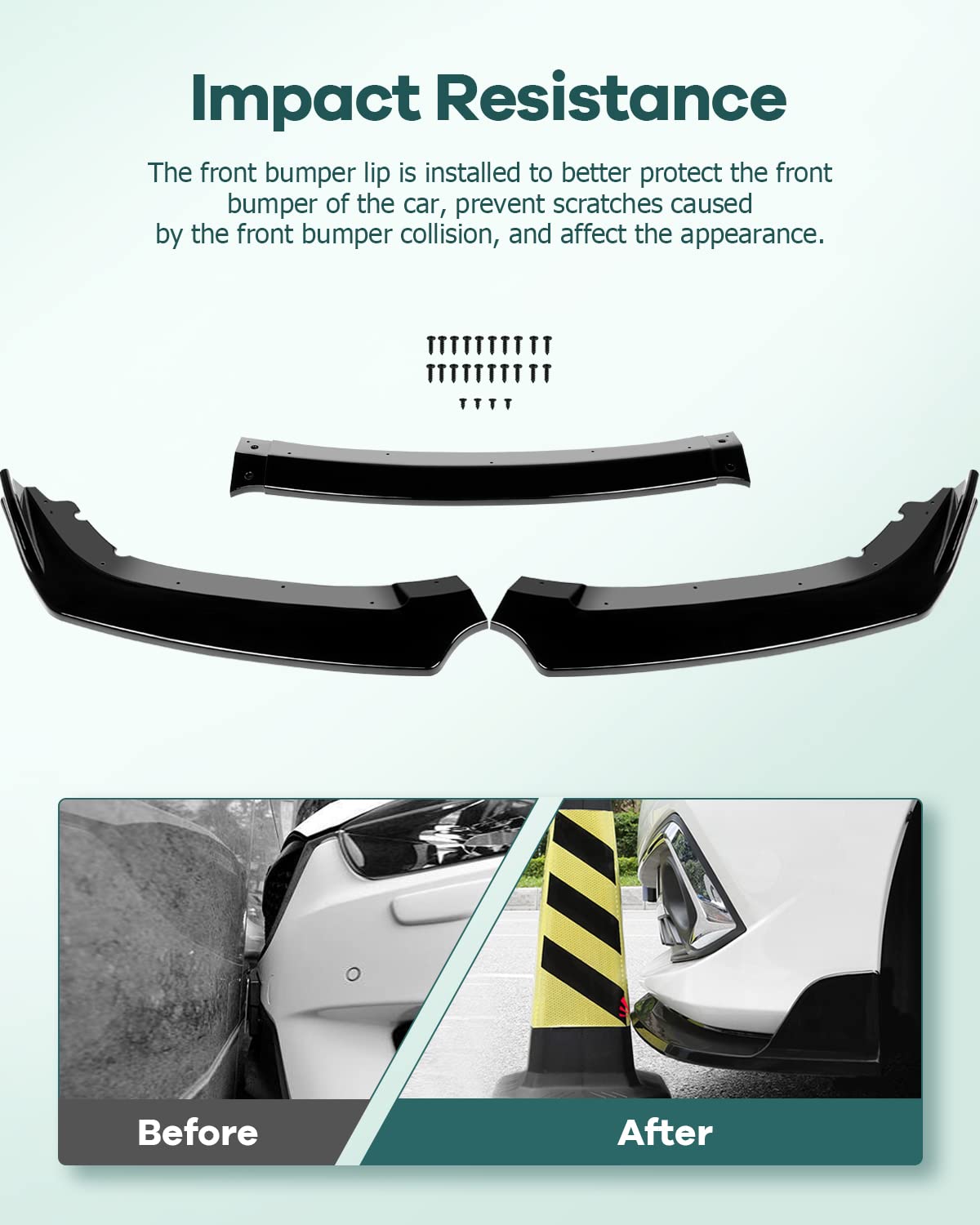 SCITOO left section detail showing precise fit and mounting points