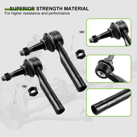 SCITOO outer tie rod end detail showing sealed joint for precise steering