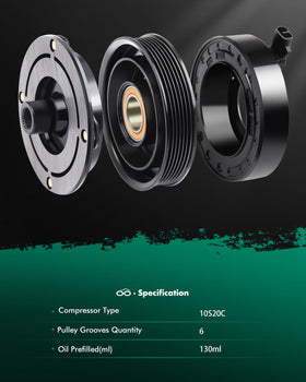 SCITOO boxed components showing pulley plate and coil for complete-replacement benefit