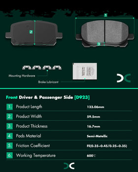 SCITOO pad slot and chamfer detail highlighting ventilation and reduced noise benefit