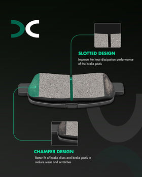 SCITOO pad surface slot close-up showing slots for improved heat dispersion