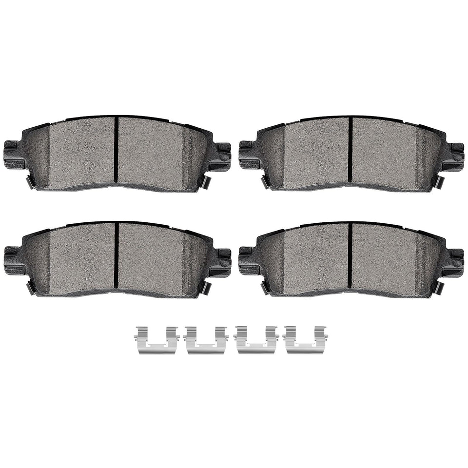 SCITOO rear brake pads front packaging showing model fitment and benefits
