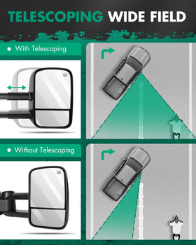 SCITOO side profile telescoped to show extended towing viewpoint