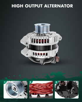 SCITOO alternator next to toolbox showing compact size and straightforward handling