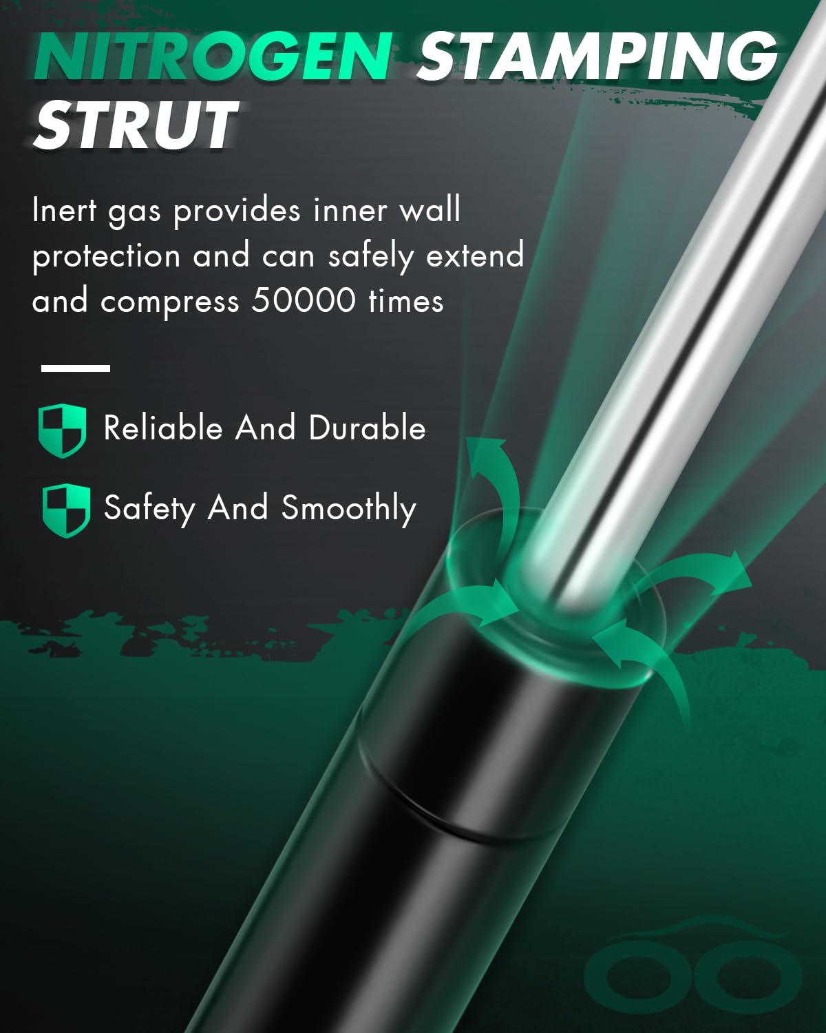 SCITOO strut length shown with ruler for accurate size and fit confirmation
