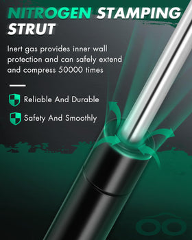 SCITOO strut length shown with ruler for accurate size and fit confirmation