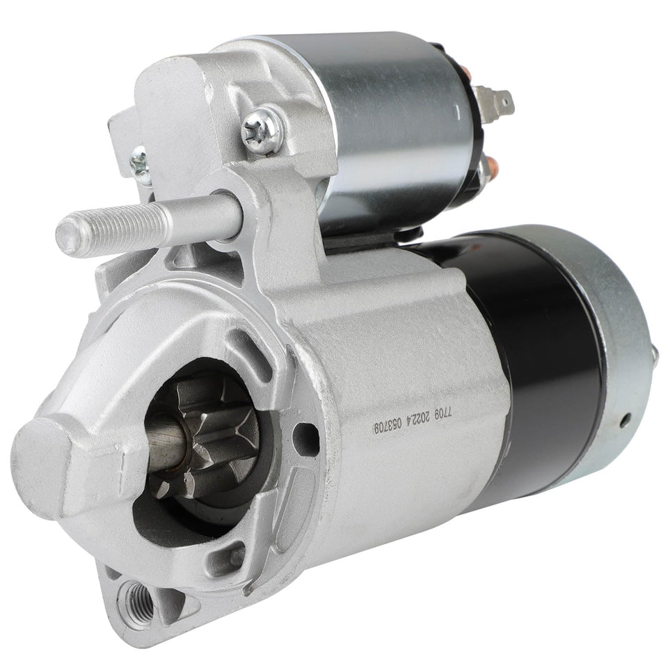 SCITOO starter front view showing complete unit and fitment benefit