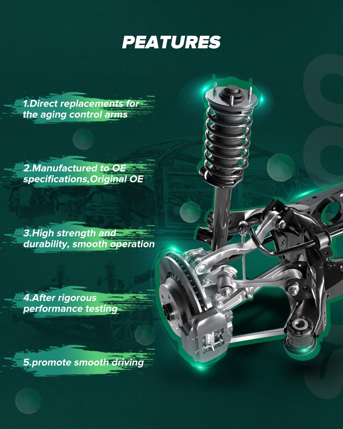 SCITOO steering boot closeup demonstrating protective seal to extend joint life
