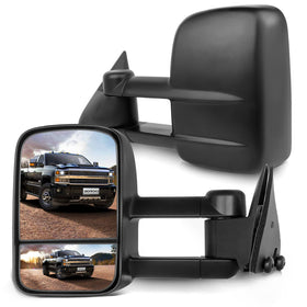 SCITOO tow mirror front view showing fit and finish for accurate replacement