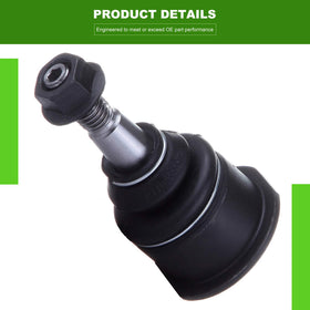 SCITOO upper ball joint close-up showing seal and durable construction benefits