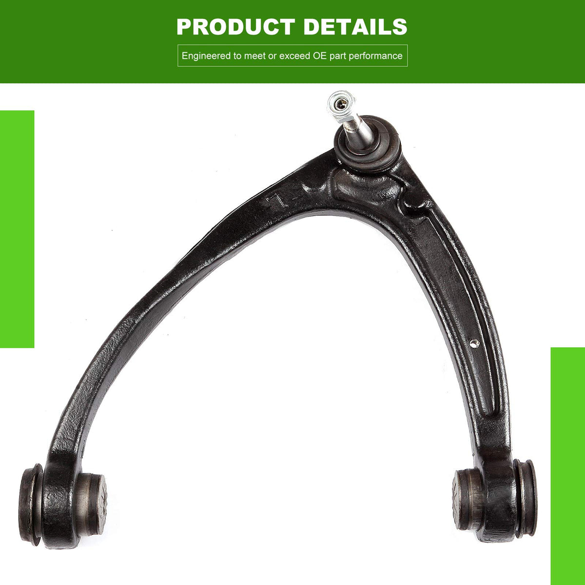 SCITOO upper control arms close-up view showcasing durable construction and fitment