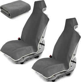 SCOMANAGE front view of seat cover packaging showing product and benefits