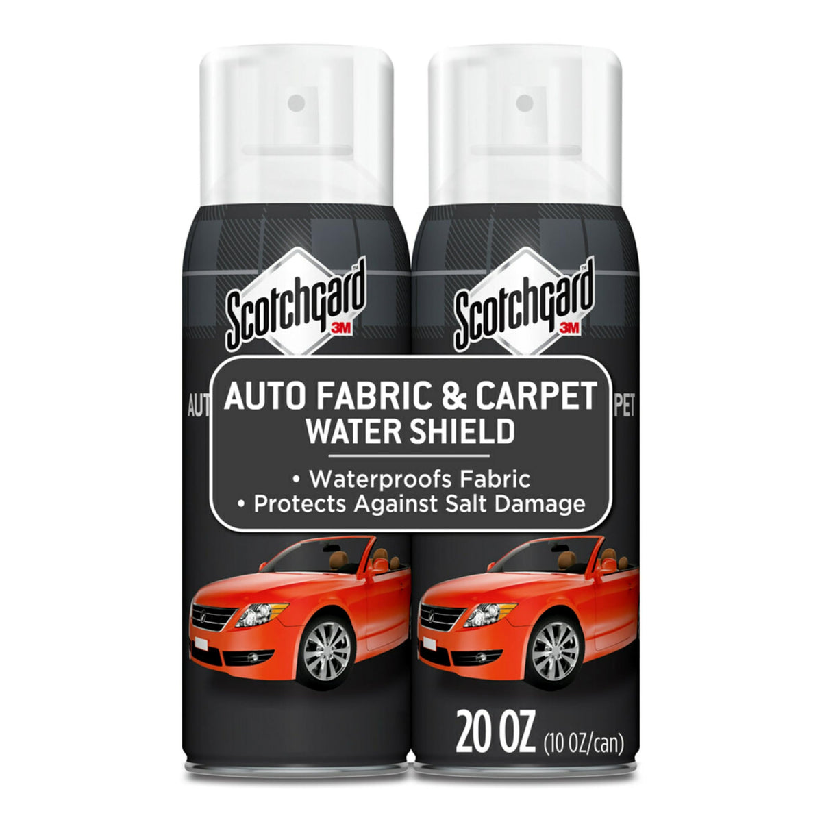 Scotchgard spray action closeup demonstrating easy application and coverage