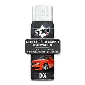 Scotchgard close-up of aerosol nozzle for precise fabric application