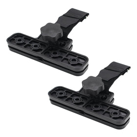 scottchen PRO front view of both clamps showing secure hold and easy setup