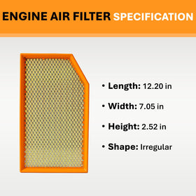 SCREW RHINO cabin filter packaging with printed part numbers for verification