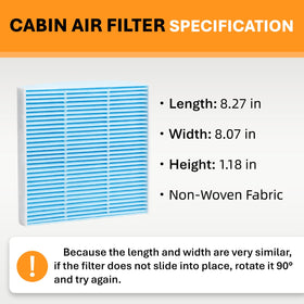 SCREW RHINO engine filter pleated media close-up showing high airflow protection