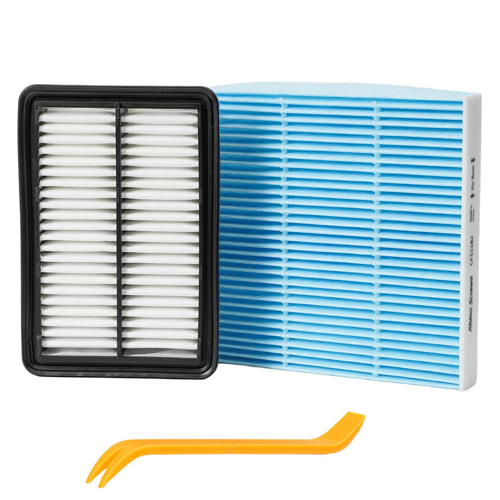 SCREW RHINO front packaging showing both engine and cabin filters and benefit of OEM fit